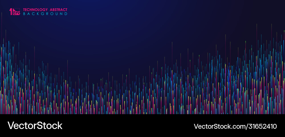 Abstract color design futuristic pattern line Abstract color design futuristic pattern line vector image