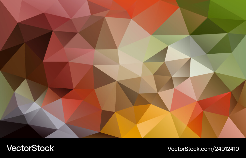 Abstract irregular polygon background autumn Abstract irregular polygon background autumn vector image