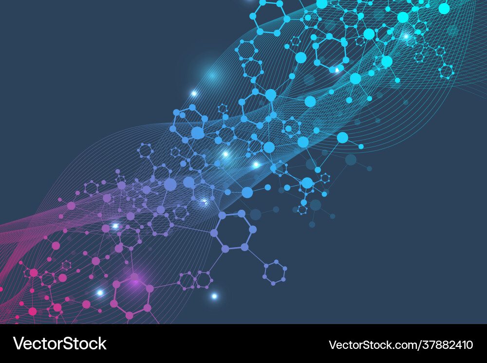 Big data visualization background modern Big data visualization background modern vector image
