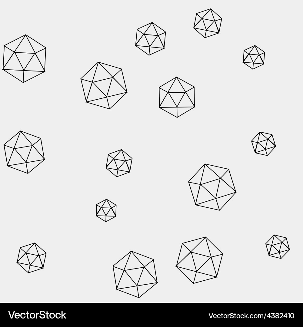 Geometric simple monochrome minimalistic pattern Vector Image