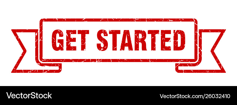 Get started Vector Image