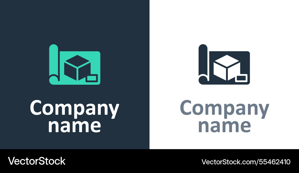Logotype graphing paper for engineering icon Logotype graphing paper for engineering icon vector image