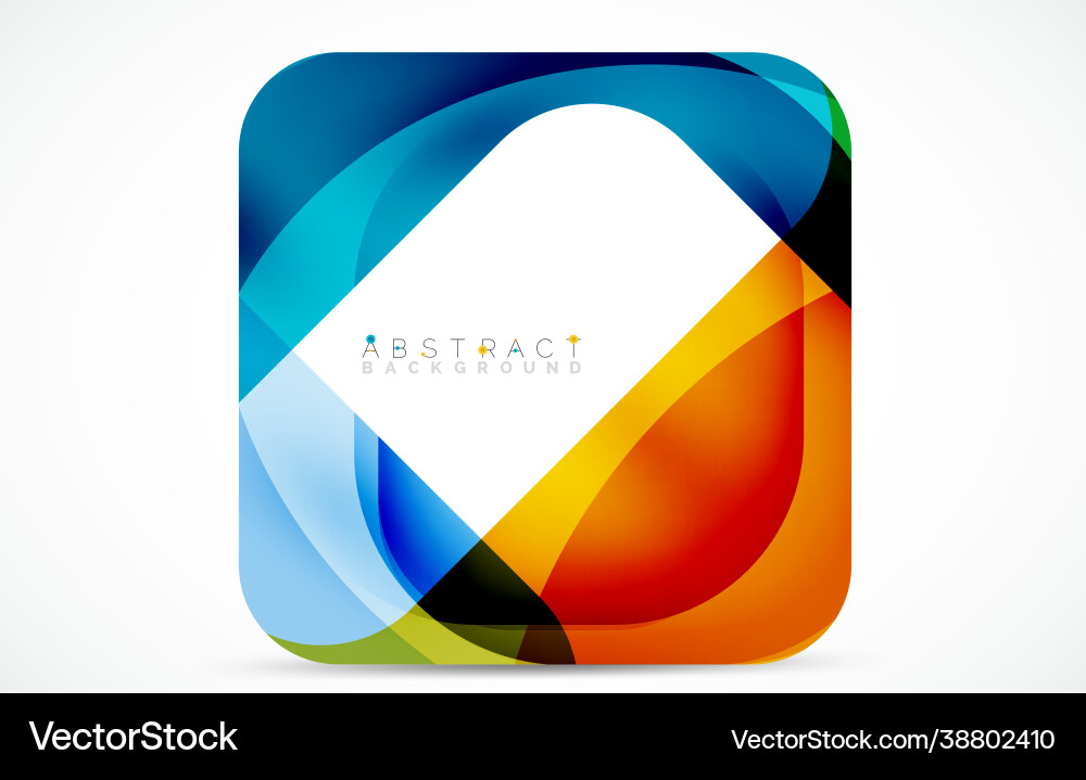 Minimal background abstract square shape Minimal background abstract square shape vector image