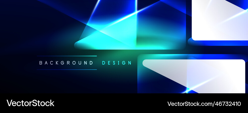 Neon lights hacking geometric background virtual Neon lights hacking geometric background virtual vector image