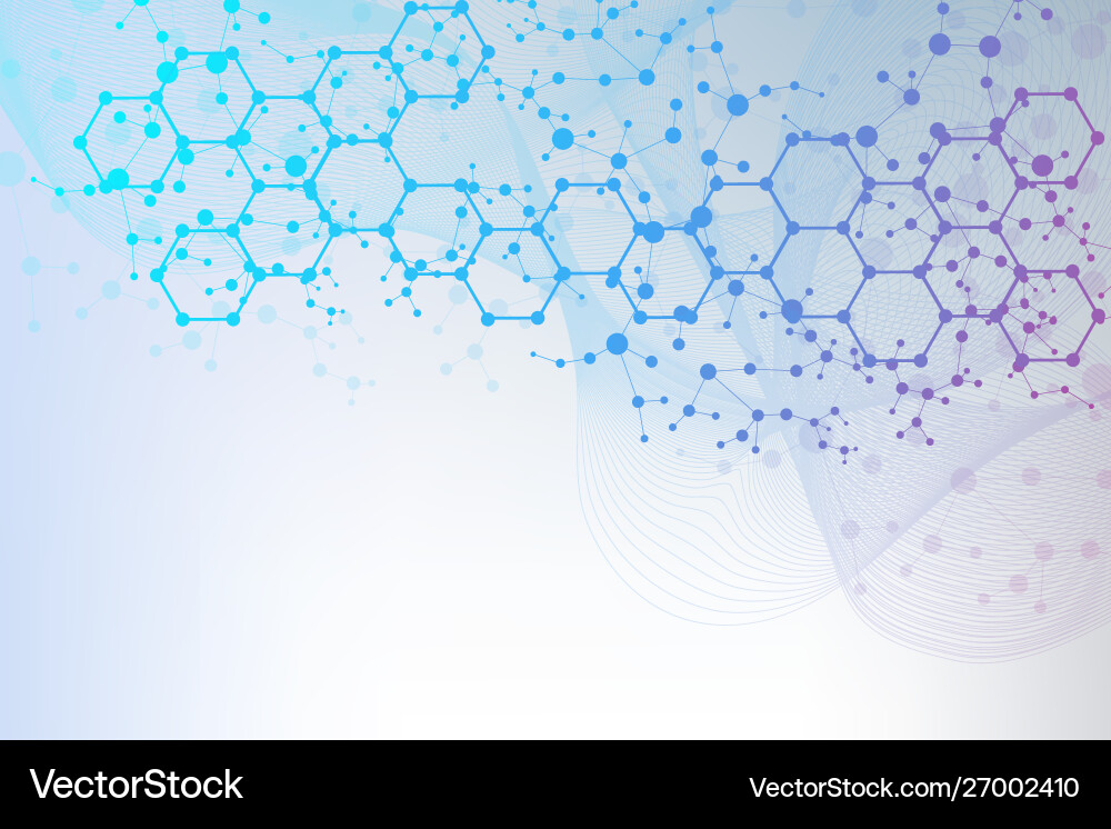 Science network pattern connecting lines and dots Science network pattern connecting lines and dots vector image