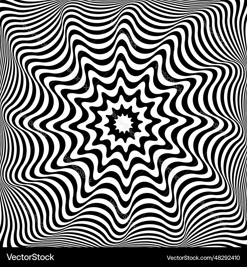 Wavy lines pattern Wavy lines pattern vector image