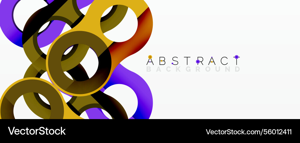 Abstract circle element composition Abstract circle element composition vector image