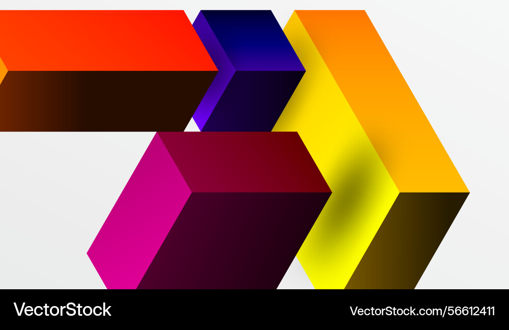 Abstract geometric shapes overlap creating Abstract geometric shapes overlap creating vector image