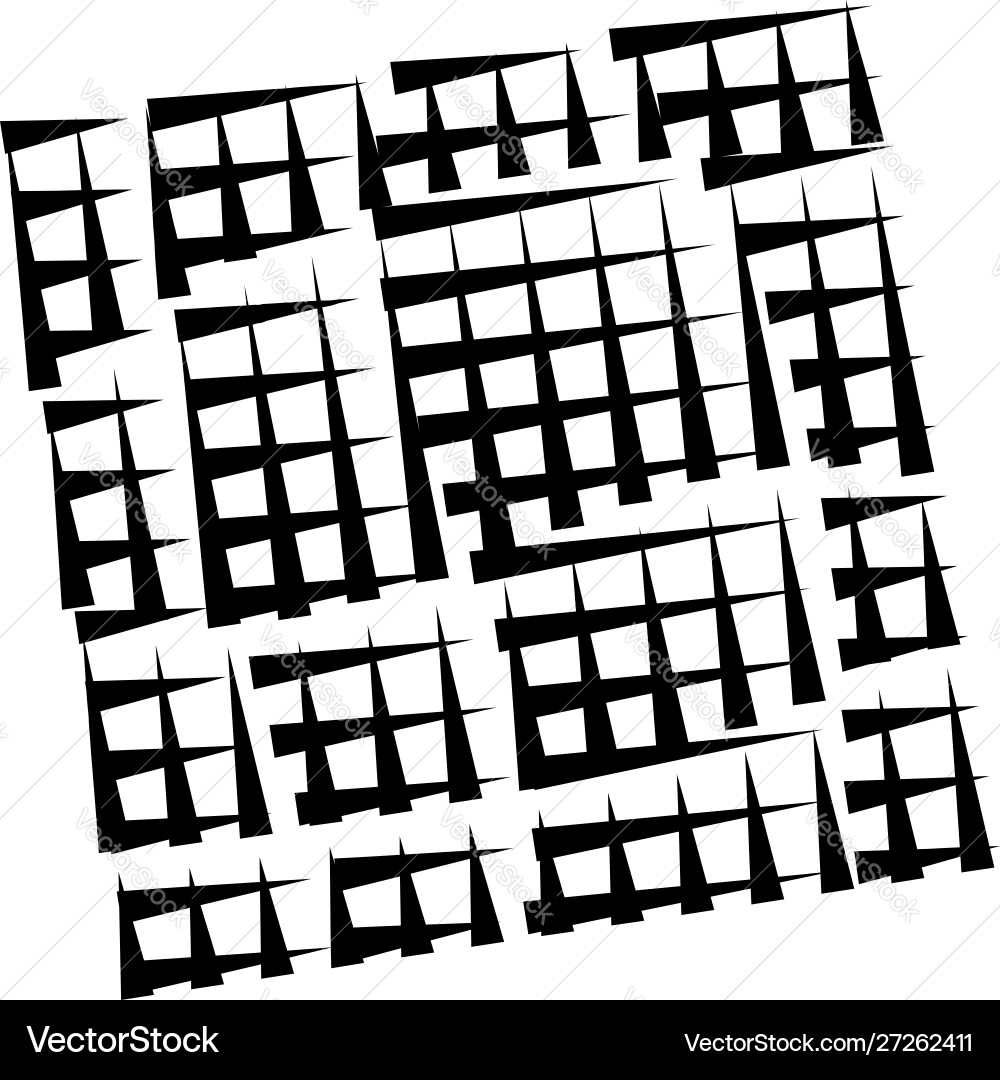 Grid mesh abstract geometric pattern segmented Grid mesh abstract geometric pattern segmented Vector Image