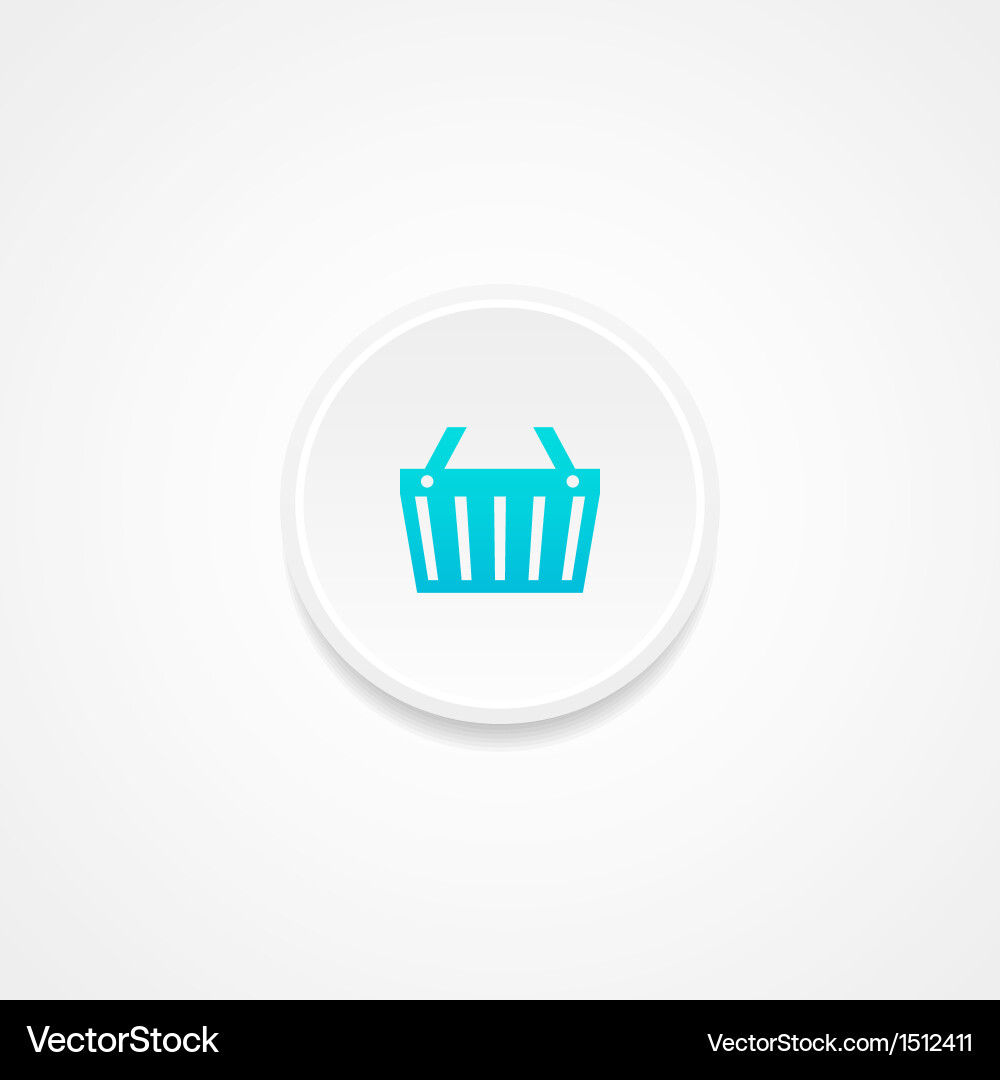 Modern Web Button vector image