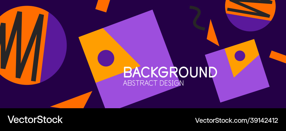 Abstract background blocks lines triangles Abstract background blocks lines triangles vector image