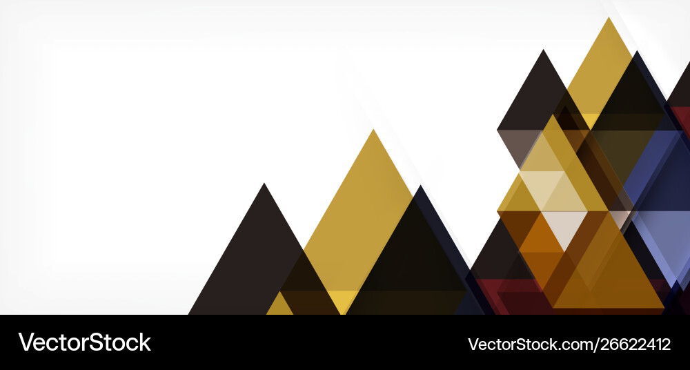 Abstract triangle pattern colorful backdrop Abstract triangle pattern colorful backdrop vector image