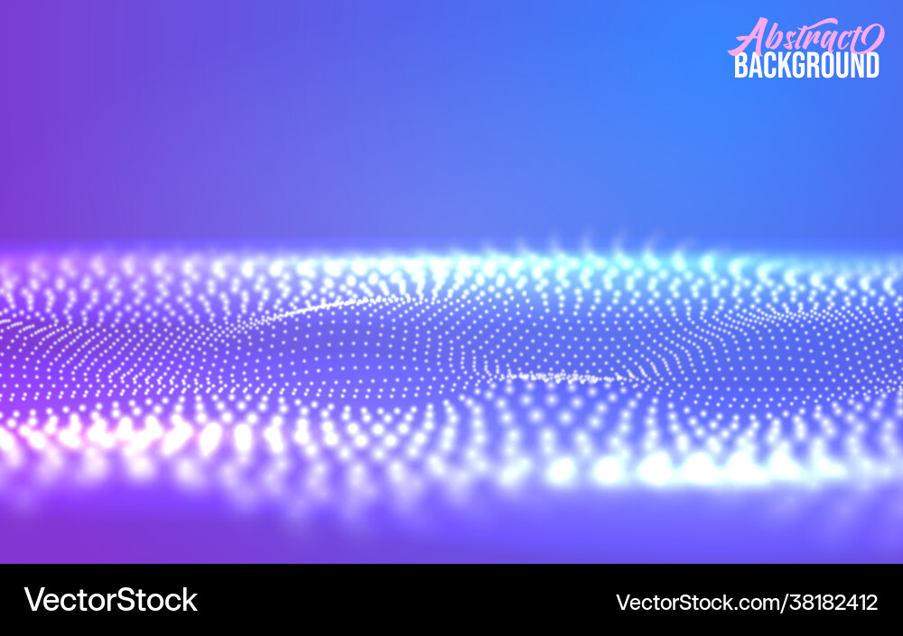 Big data abstract visualization 3d sound waves Big data abstract visualization 3d sound waves vector image