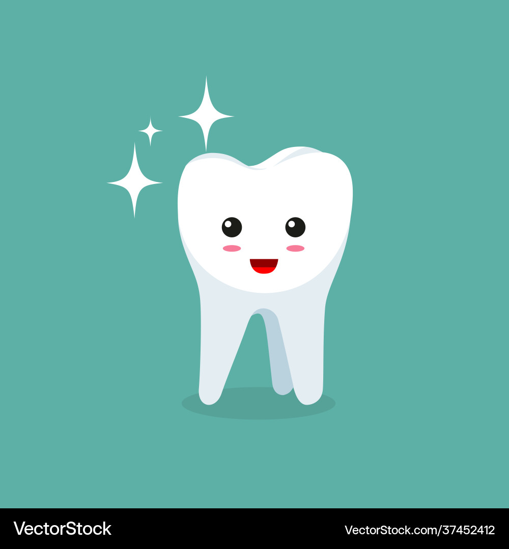 Tooth vector image