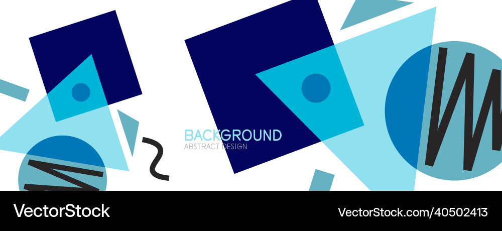 Abstract background blocks lines triangles Abstract background blocks lines triangles vector image