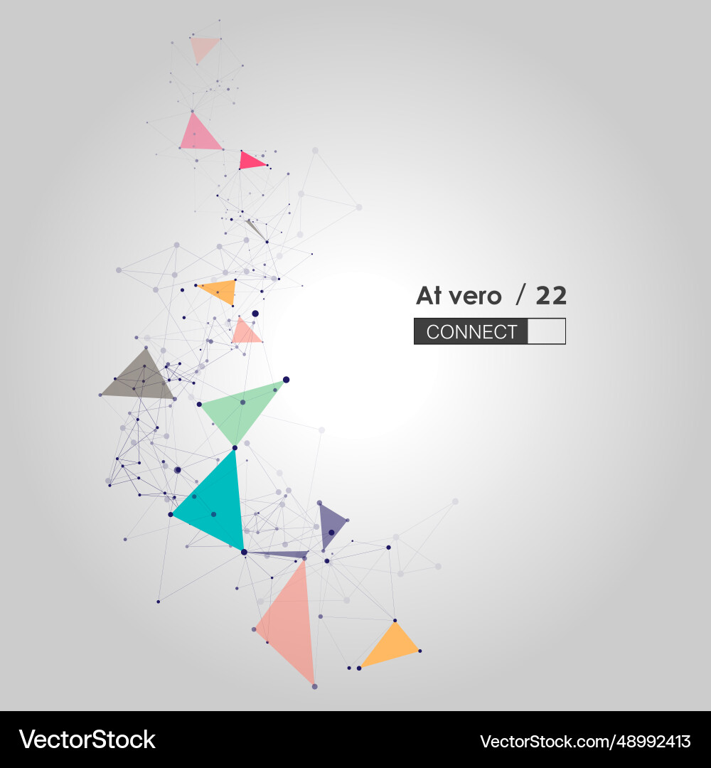 Abstract pattern on colorful backdrop global Abstract pattern on colorful backdrop global vector image