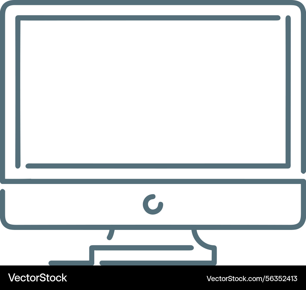 Computer icon symbol image Computer icon symbol image Vector Image