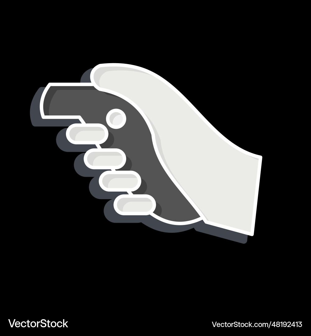 Icon vr controller related to 3d visualization Icon vr controller related to 3d visualization Vector Image