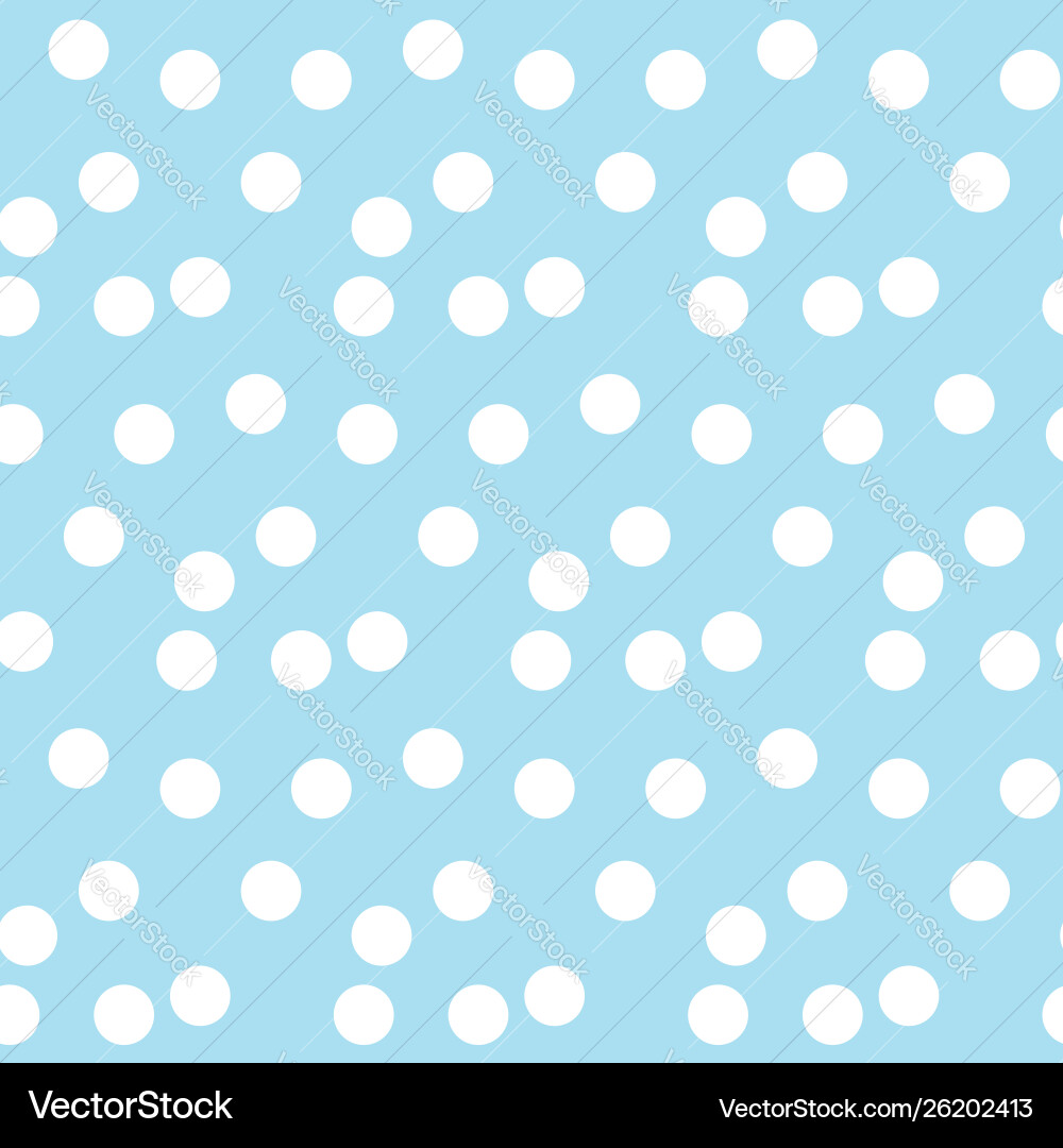 Light blue background random scattered dots vector image