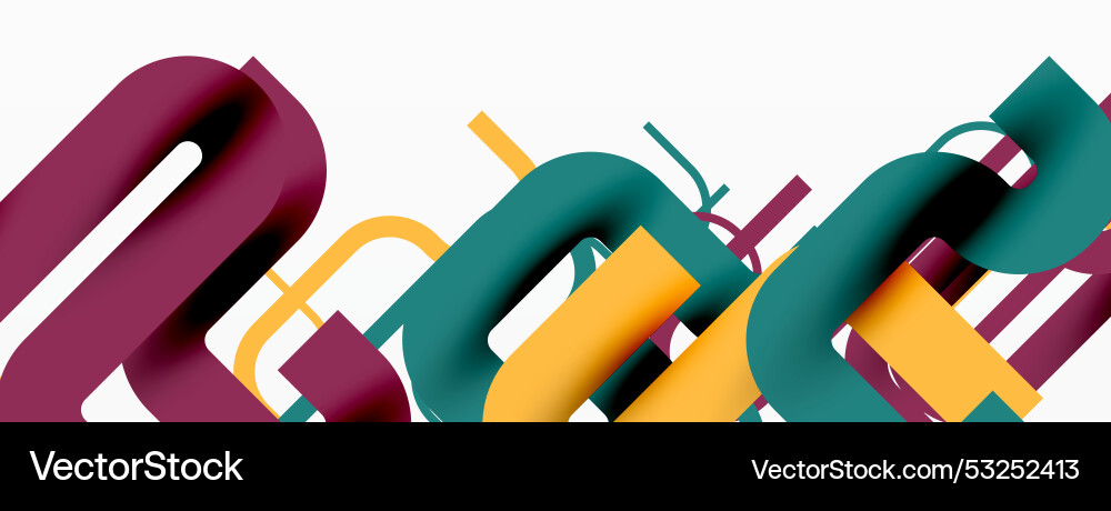 Wave lines minimal abstract background Wave lines minimal abstract background Vector Image