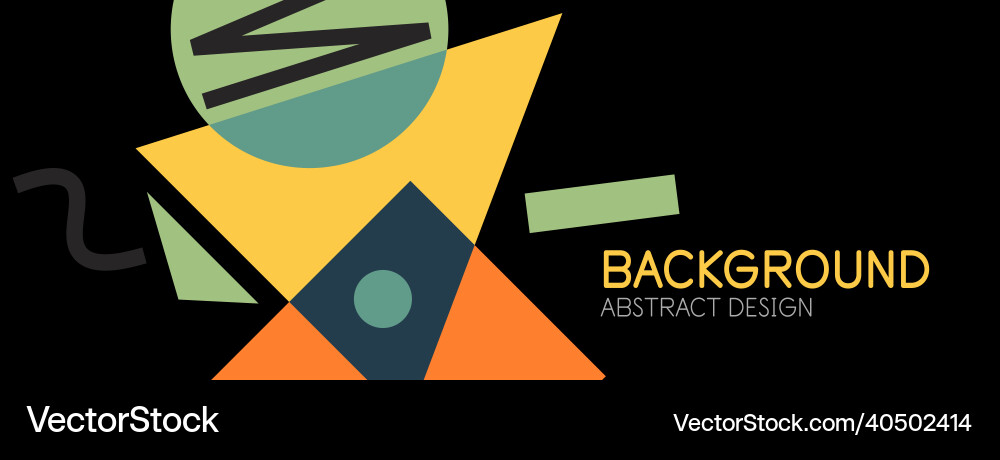 Abstract background blocks lines triangles Abstract background blocks lines triangles vector image