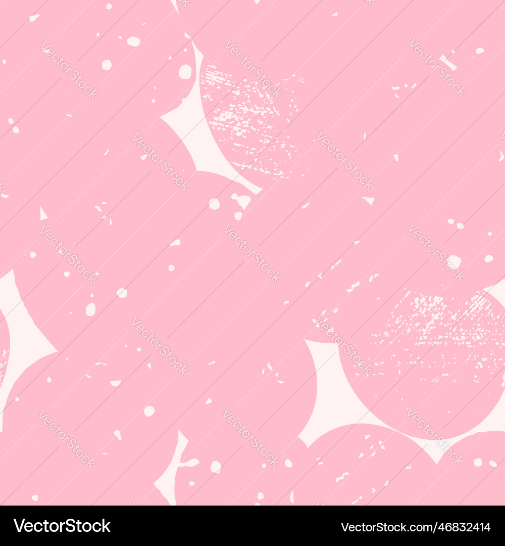Seamless pattern with shapes and circles Vector Image