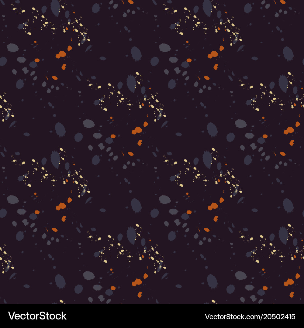 Galactic flow seamless pattern vector image
