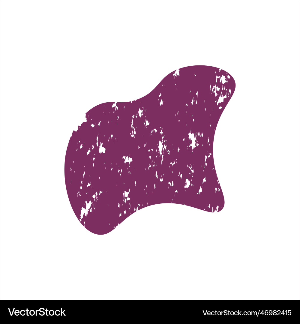 Organic blob shape Vector Image