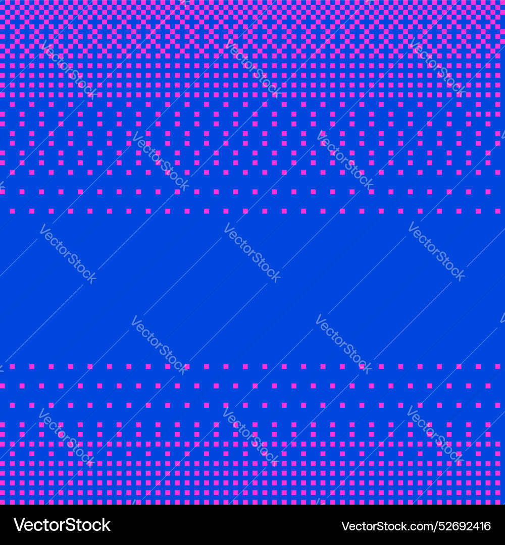 80s pixel halftone gradient seamless pattern 80s pixel halftone gradient seamless pattern vector image