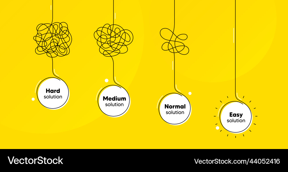 Complex Process Simplification vector image