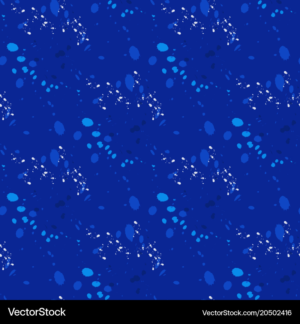 Galactic flow seamless pattern vector image