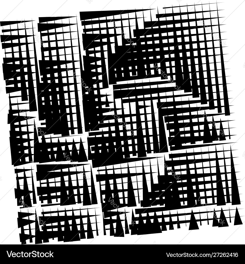 Grid mesh abstract geometric pattern segmented Grid mesh abstract geometric pattern segmented Vector Image