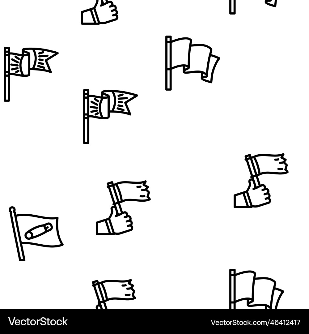Flag start web pennant map seamless pattern Flag start web pennant map seamless pattern vector image