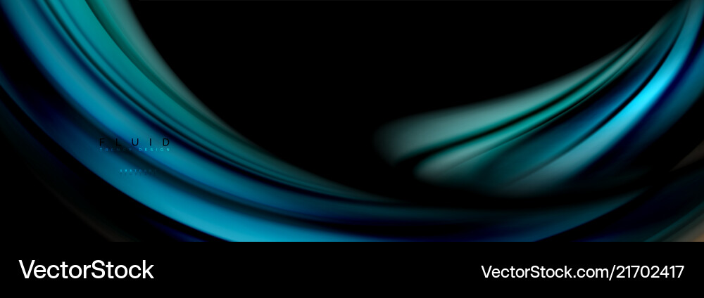 Fluid color motion concept Fluid color motion concept vector image