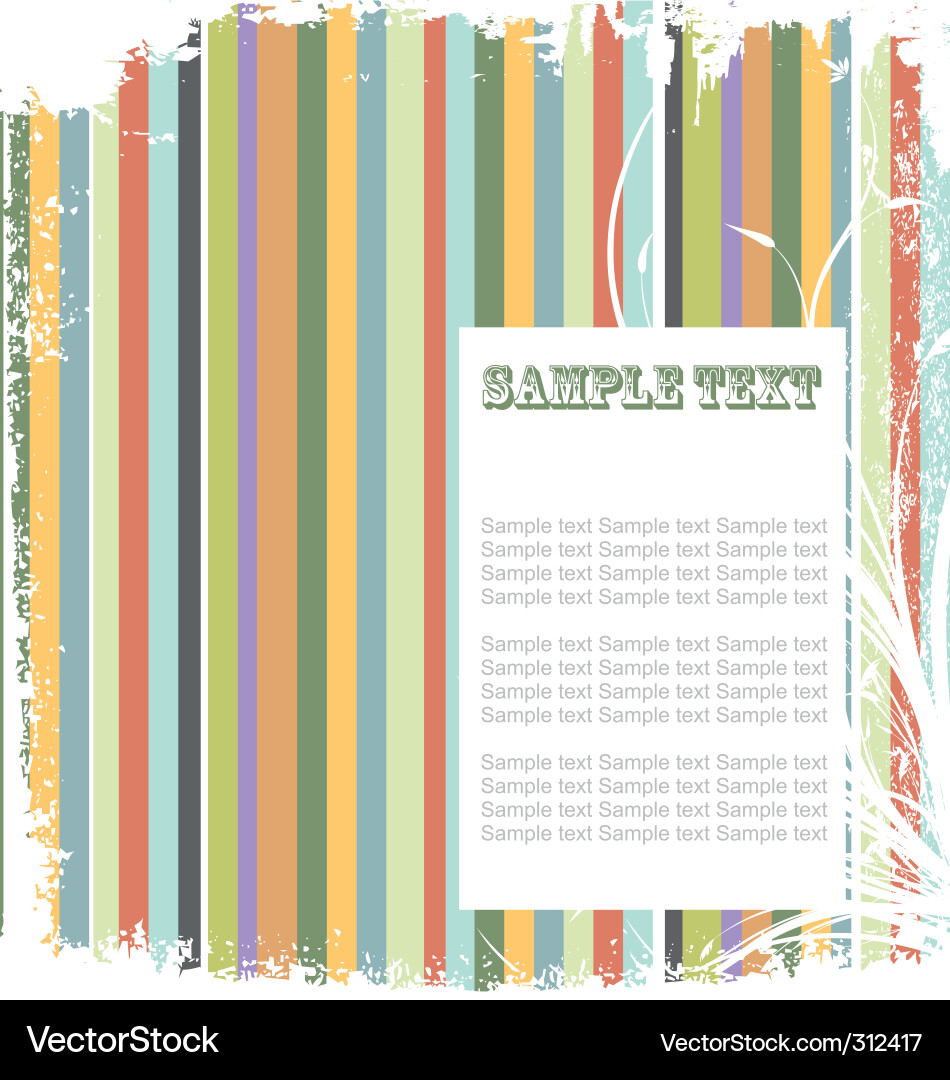 Retro color background Vector Image