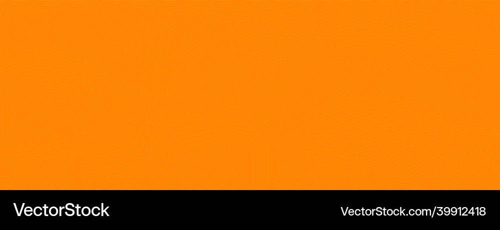 Abstract Orange Line Pattern vector image