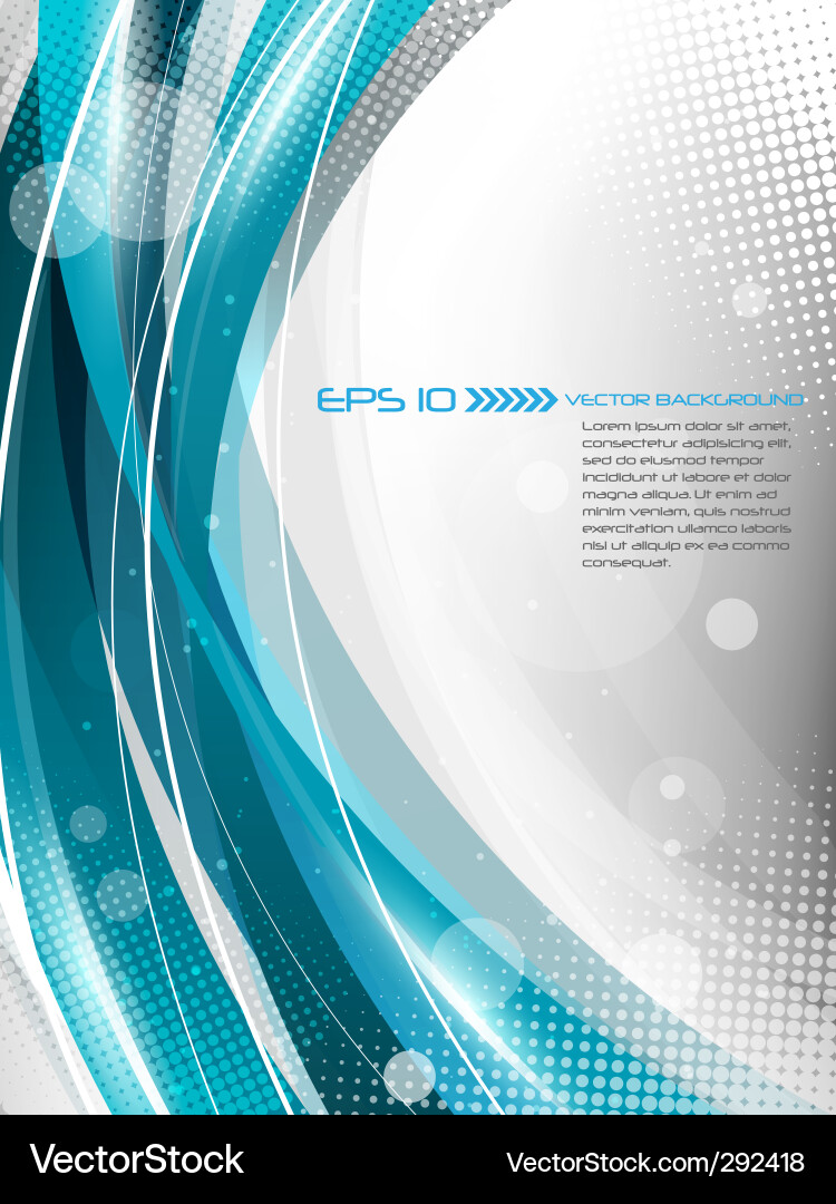 Dynamic Flow Background vector image
