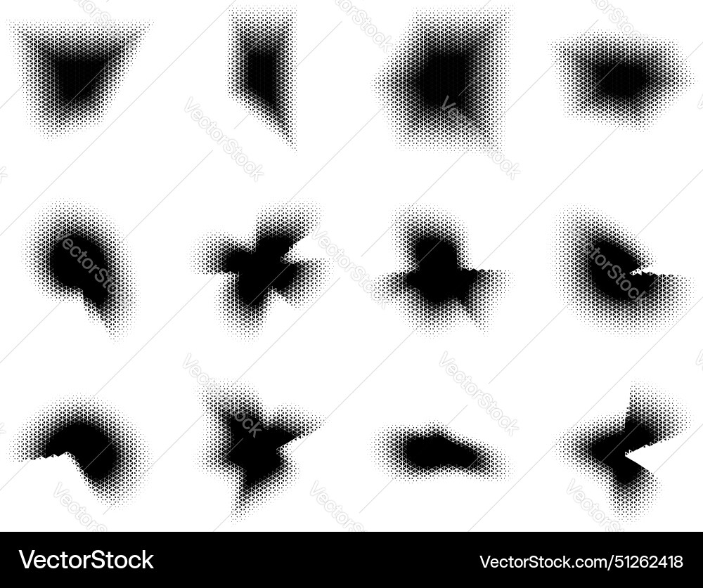 Halftone triangle pattern reprographic technique vector image