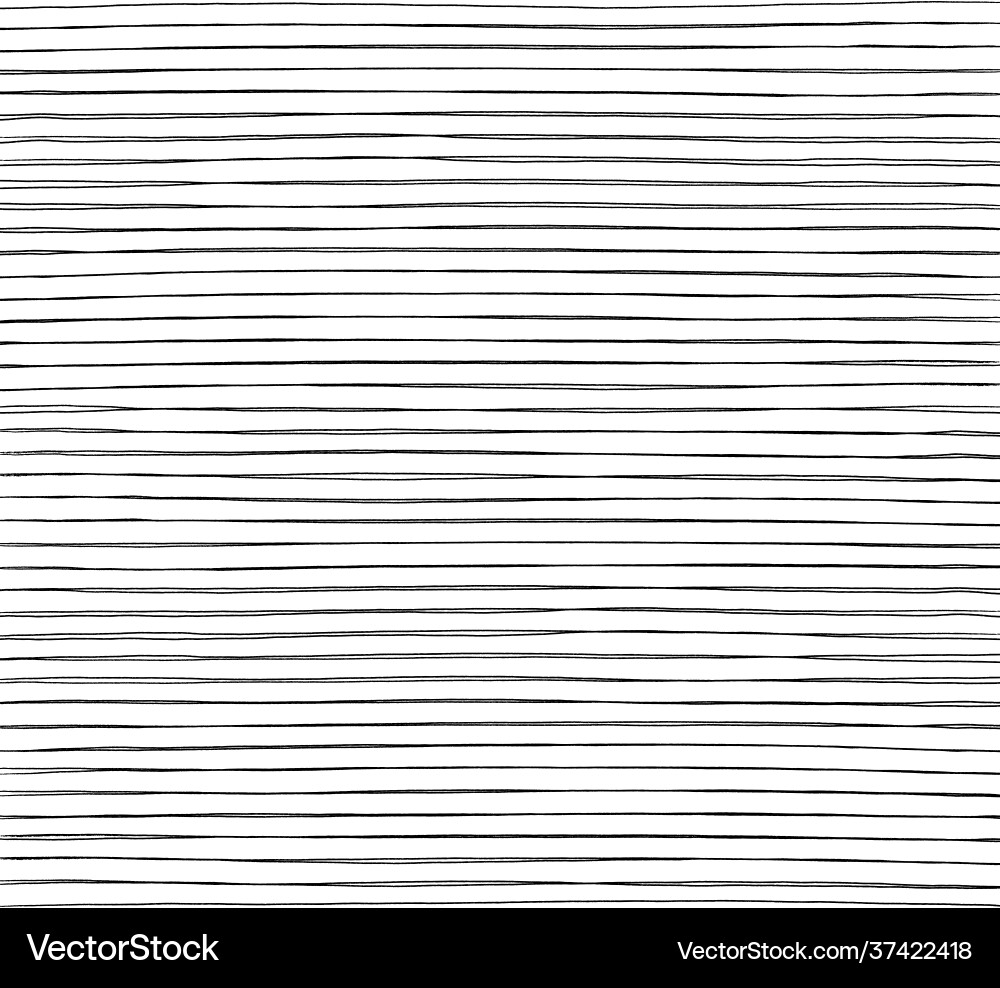 Hand drawn abstract pattern with lines Vector Image
