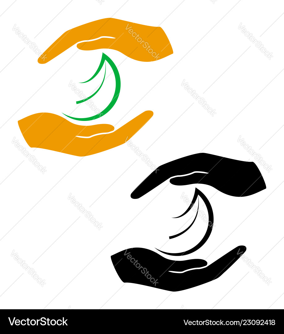 Konzept des Schutzes und der Liebe Pflanzen Natur Konzept des Schutzes und der Liebe Pflanzen Natur vektorbild
