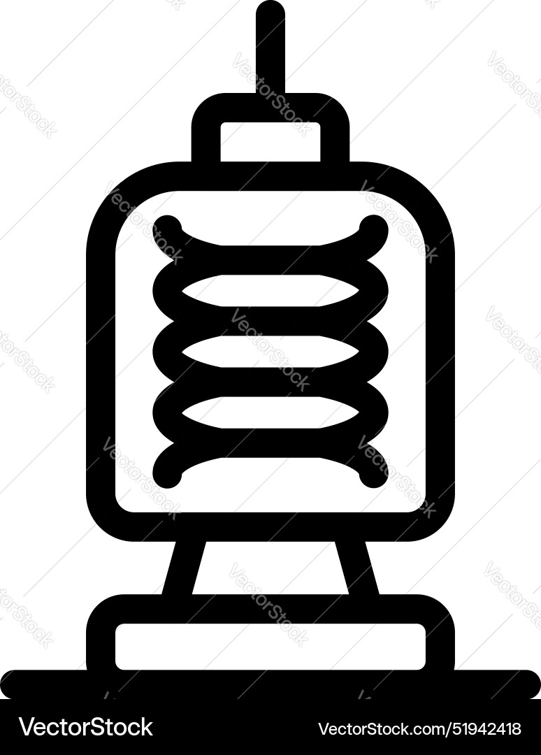 Radio tower transmitting signals using Vector Image