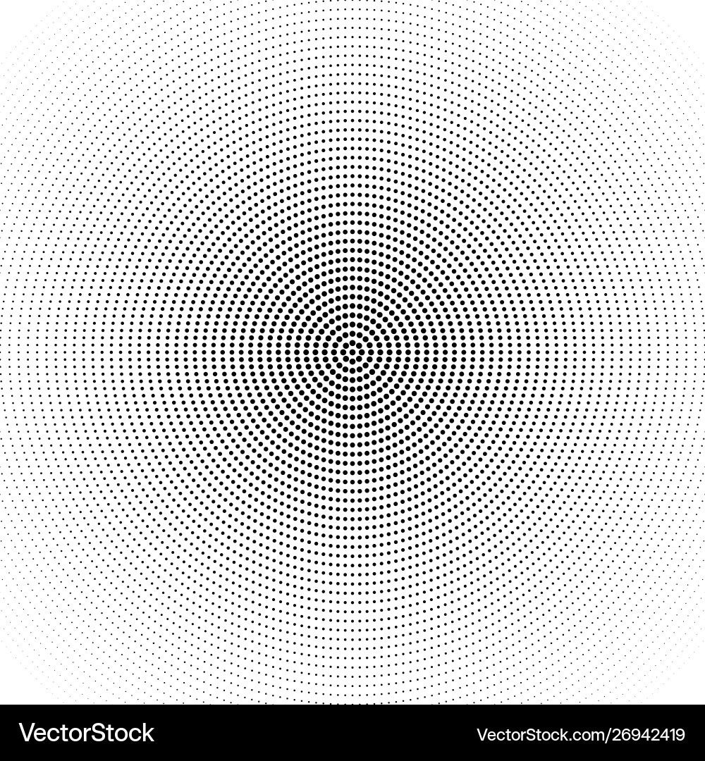 Abstract halftone round dot pattern background Abstract halftone round dot pattern background vector image
