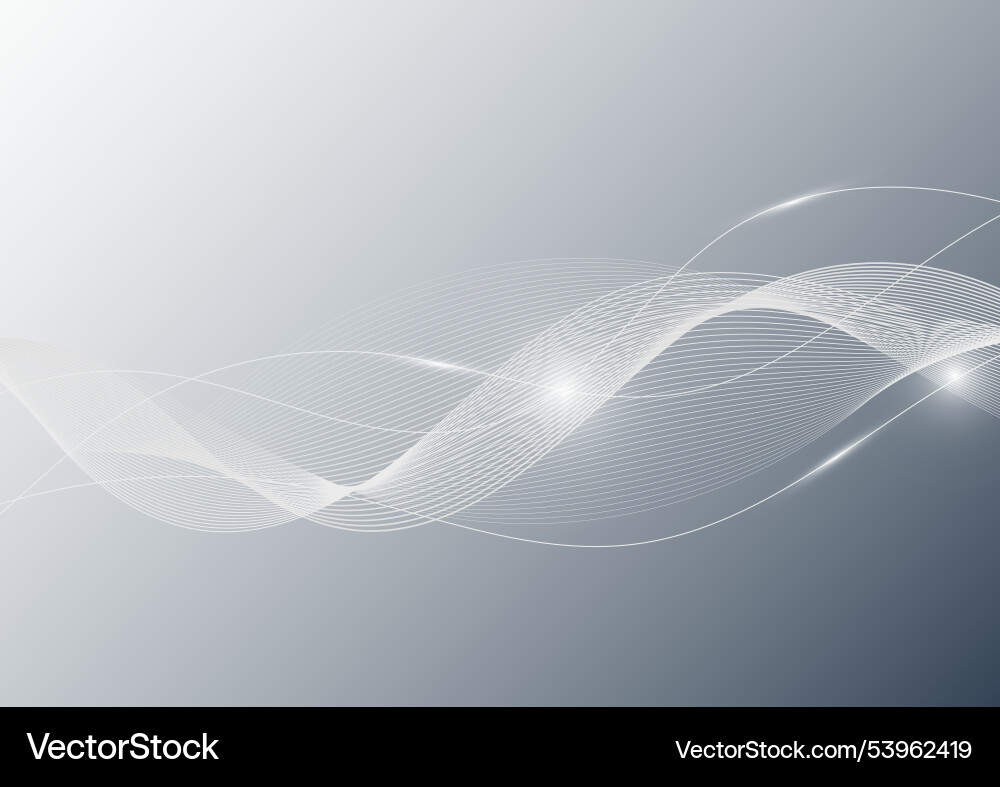Abstrakte graue und weiße Wellenlinien Hintergrund Abstrakte graue und weiße Wellenlinien Hintergrund vektorbild