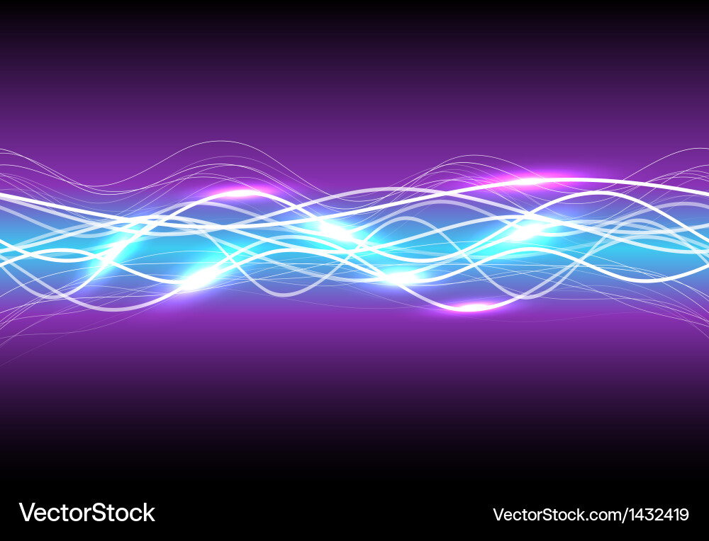 Magic Light Abstract Background Vector Image
