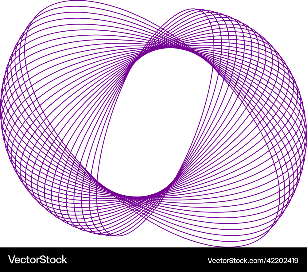 Spirograph Rosette - Abstract Spiral vector image