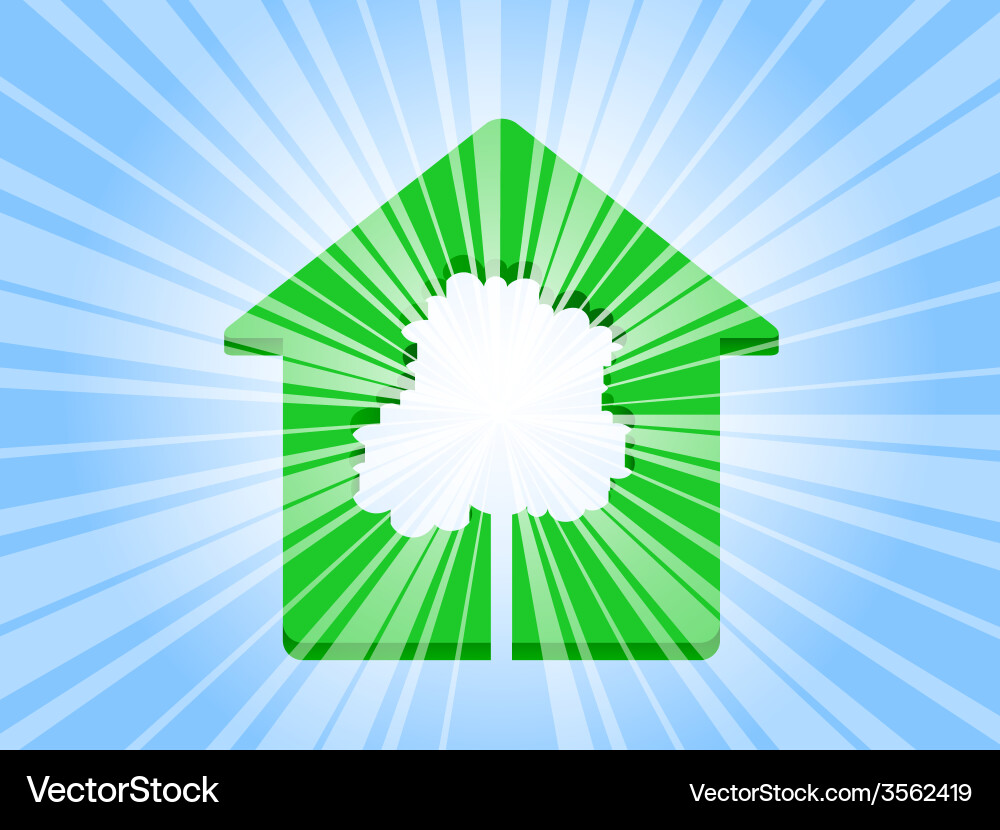 Sunlight Through Trees Vector Image