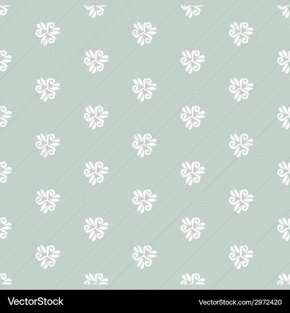 Damask seamless pattern orient background Vector Image