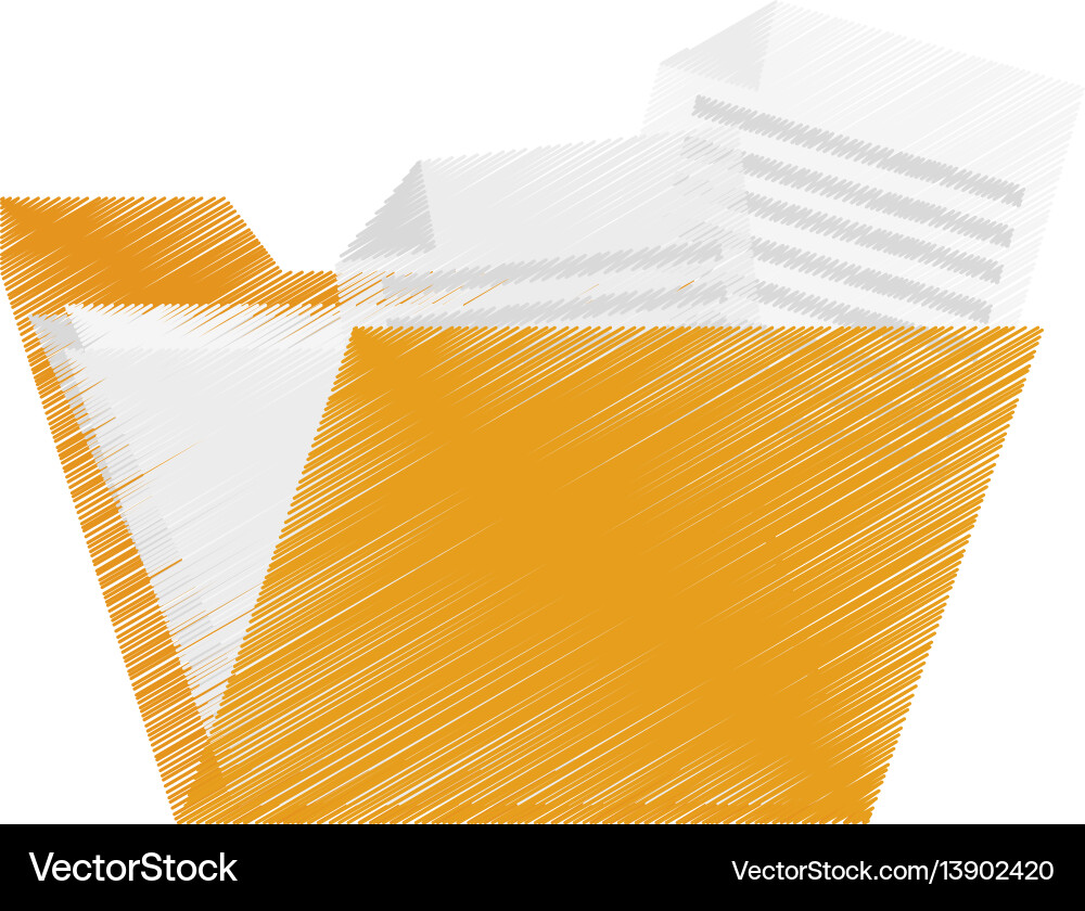 File folder icon image Vector Image