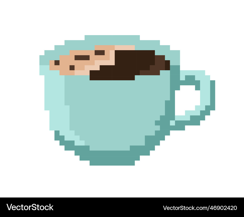 Kawaii Tee oder Kaffee Kawaii Tee oder Kaffee vektorbild