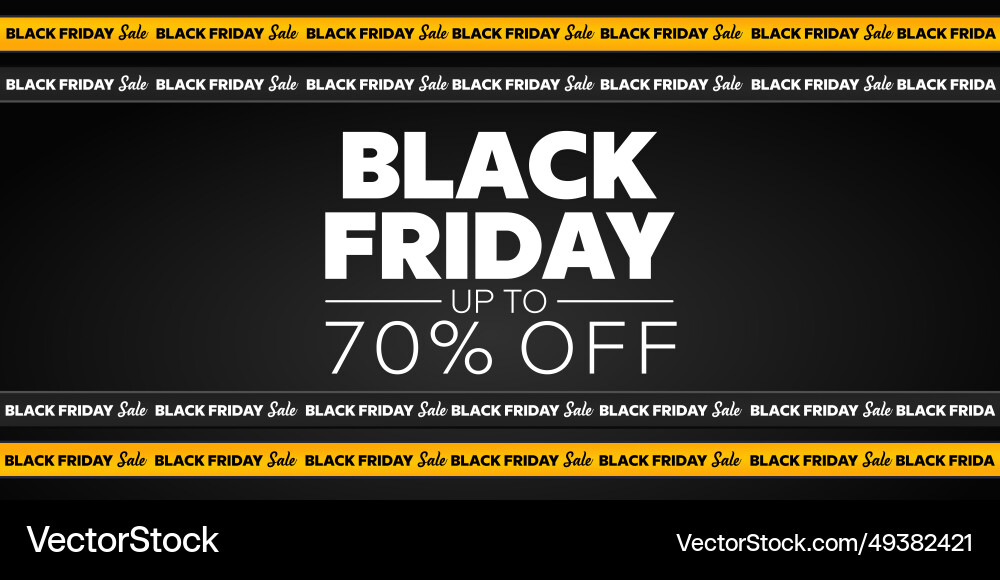 3d text effect black friday background 3d text effect black friday background vector image